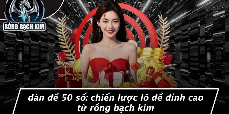 DÀN ĐỀ 50 SỐ: CHIẾN LƯỢC LÔ ĐỀ ĐỈNH CAO TỪ RỒNG BẠCH KIM