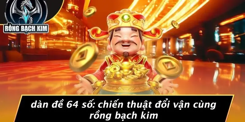 DÀN ĐỀ 64 SỐ: CHIẾN THUẬT ĐỔI VẬN CÙNG RỒNG BẠCH KIM