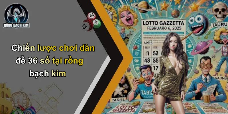 Chiến lược chơi dàn đề 36 số tại rồng bạch kim
