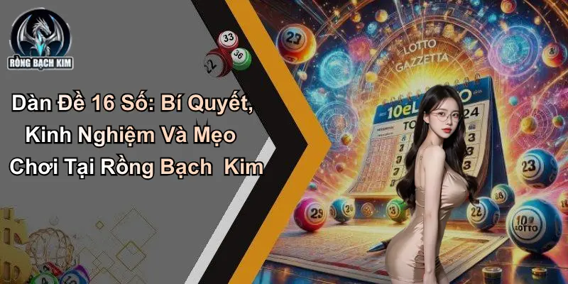 Dàn Đề 16 Số: Bí Quyết Và Kinh Nghiệm Tại Rồng Bạch Kim