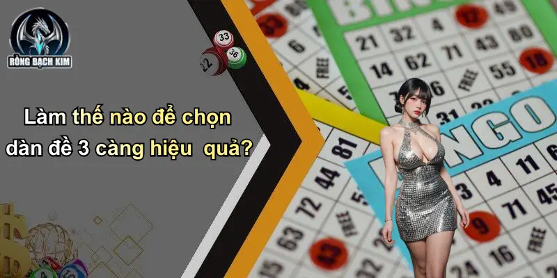 Làm thế nào để chọn dàn đề 3 càng hiệu quả?
