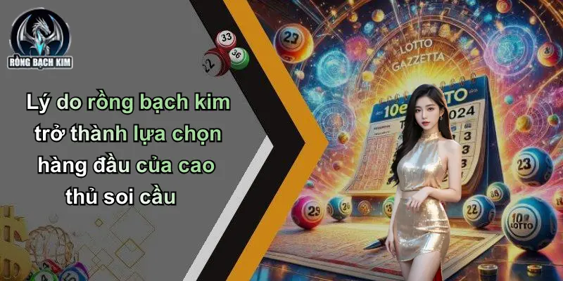 Lý do rồng bạch kim trở thành lựa chọn hàng đầu của cao thủ soi cầu