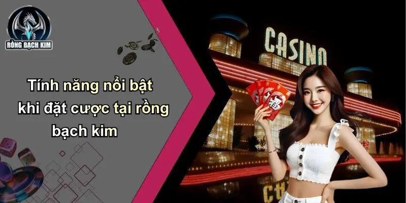 Tính năng nổi bật khi đặt cược tại rồng bạch kim